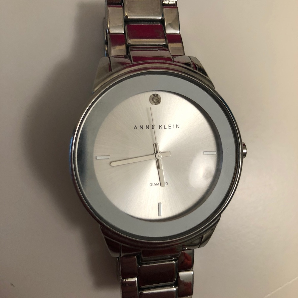 Anne Klein Silver Watch